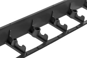 Element de margine pp-cr-sb60-n, 60x1000 mm, negru