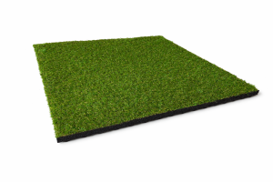 Dale de cauciuc acoperite cu gazon artificial-crag, 1000x1000x40 mm