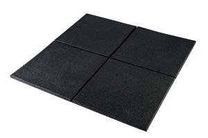 Dale de cauciuc tip fitness-crpf, 500x500x20 mm, negru